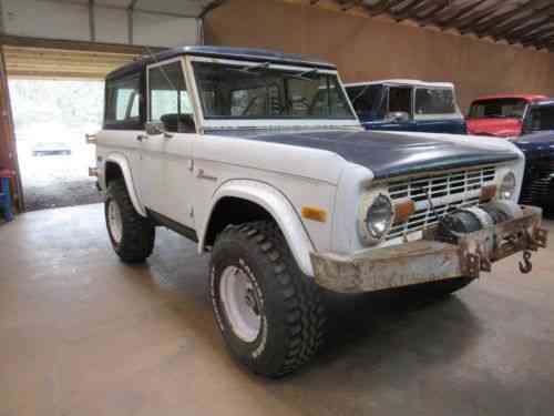 Ford Bronco U15 1975 This Bronco Has New Front Floor Pans Used Classic Cars