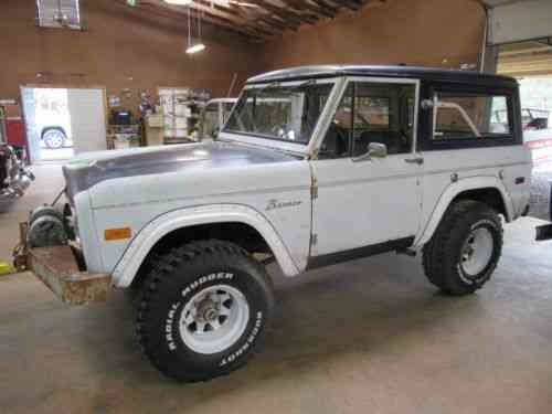 Ford Bronco U15 1975 This Bronco Has New Front Floor Pans Used Classic Cars