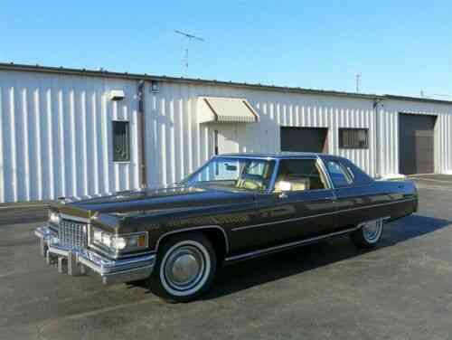 cadillac coupe deville 25k miles 1976 877 399 3176 used classic cars carscoms com