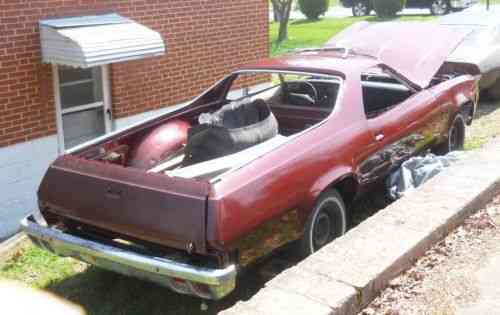 chevrolet el camino 1976 i am selling this el camino project used classic cars chevrolet el camino 1976 i am selling