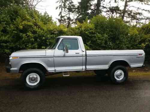 Ford F250 4x4 Ranger Xlt Highboy Worldwide No Reserve 1976 Used Classic Cars