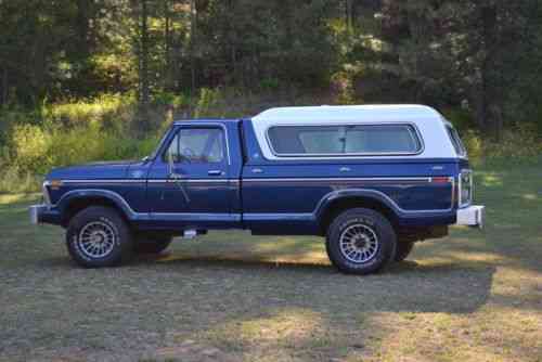 Ford F-250 Xlt Camper Special (1977) My Father Bought: Used Classic Cars