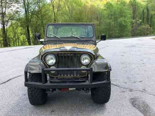 Jeep Cj 1977 Cj7 Golden Eagle One Year Only Color Oakleaf