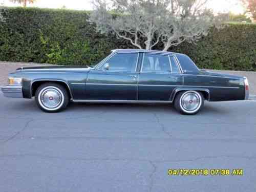 cadillac deville 1978 rare blackwatch green color everything used classic cars cadillac deville 1978 rare blackwatch