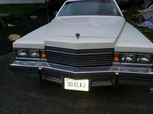 Beautiful White Caddy Classic Red Interior