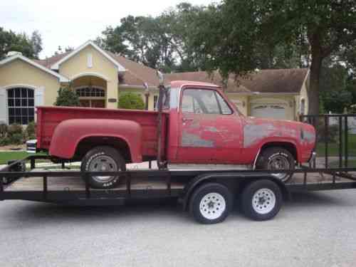 dodge other pickups lil red express 1979 little red express used classic cars dodge other pickups lil red express