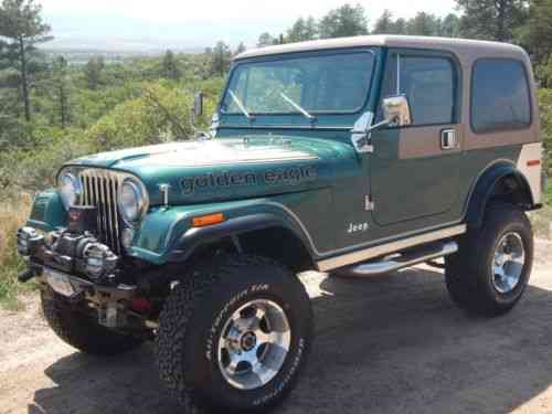 Jeep Cj Golden Eagle 1980 Background I Have Owned This