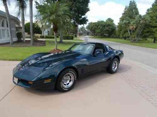 Chevrolet Corvette Blue (1981) Chevrolet Corvette: Used Classic Cars