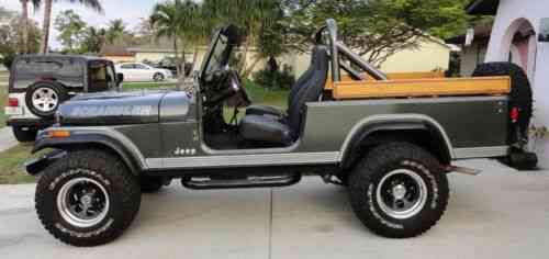 Jeep Cj Scrambler Cj 8 19 Jeep Scrambler Cj 8 Laredo Used Classic Cars