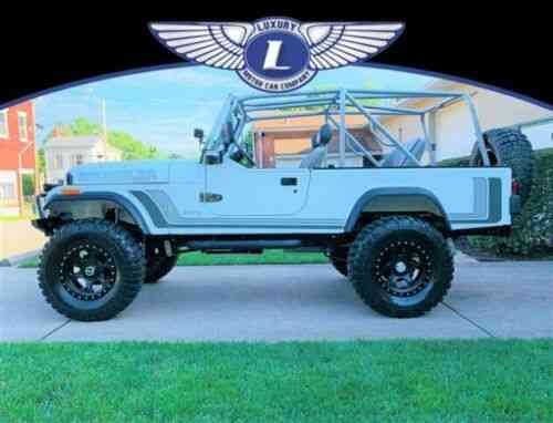 Jeep Cj8 Scrambler 2137 Miles White Sport Utility 345hp Used Classic Cars