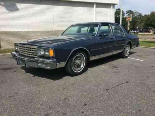 Chevrolet Caprice Classic (1983) Original Owner: Used Classic Cars