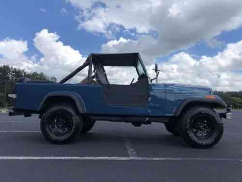 Jeep Scrambler Suv Blue 4wd Manual Cj8 19 About This Used Classic Cars