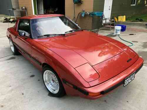 Mazda Rx 7 Clean Original No Rust At All Manual Red Interior 1983