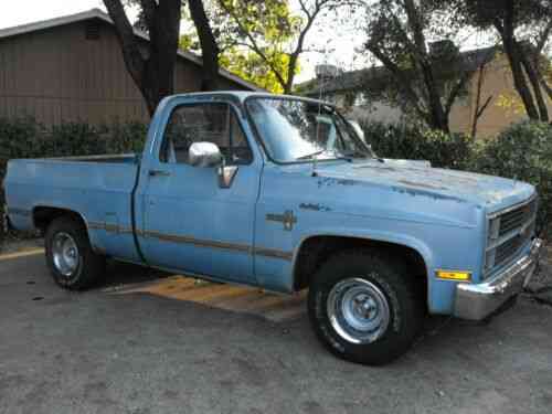 Chevy Silverado 2wd Short Wide California Rust Free: Used Classic Cars