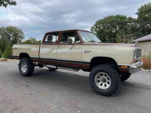 Dodge Ram 3500 (1984) Dodge Ram 350 Royal Se Prospector: Used Classic Cars