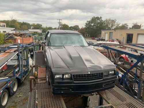 85 Monte Carlo Ss Monte Carlo Ss Cowl Induction Hood: Used Classic Cars