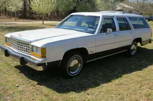 Ltd Crown Vic Wagon Ford Crown Wagon Is Very Nice: Used Classic Cars