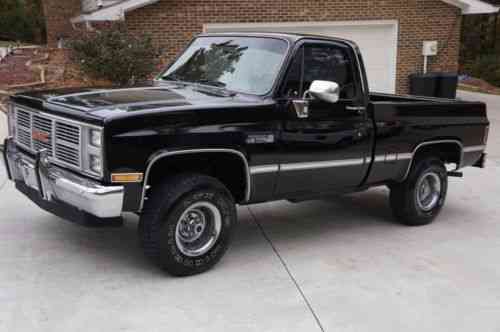 Gmc Sierra 1500 4x4 (1986) Gmc High Sierra 4x4: Used Classic Cars