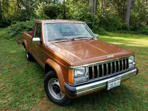 Jeep Comanche Xls Pickup With Only 76 100 Miles 1986