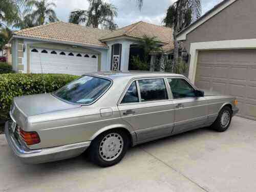 Mercedes Benz 560sel Sedan Brown Rwd Automatic Sel 1986 Used Classic Cars