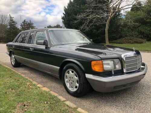 Mercedes Benz 560sel Limousine 1987 Mercedes Benz 560sel Used Classic Cars