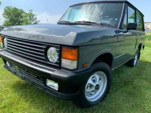 Range Rover Classic Diesel  : The Lowest Figures Refer To The Most Economical/Lightest Set Of Options.