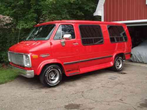 Chevrolet G20 Van (1988) Custom Chevy Van-this Is A: Used Classic Cars