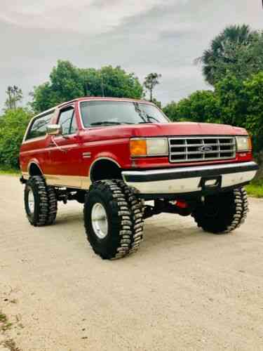 1988 ford bronco lifted