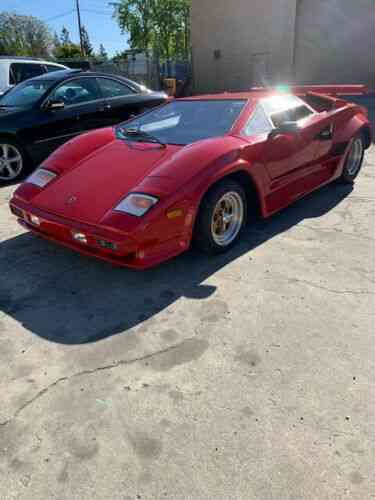 Lamborghini Countach Replica Built Not Kit Car Edm Exotic Used Classic Cars