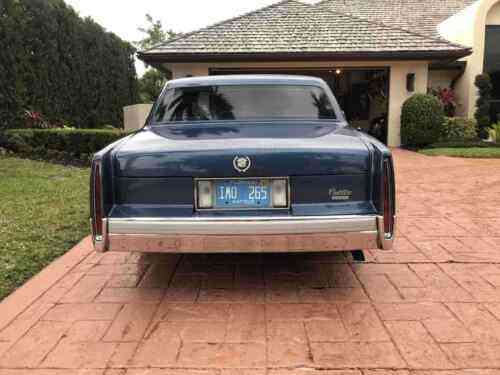 cadillac fleetwood sedan blue fwd automatic 60 special 1989 used classic cars carscoms com