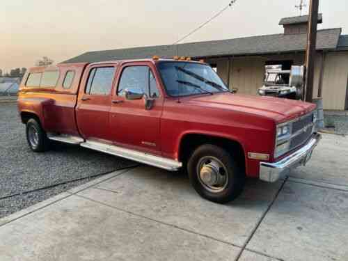 Chevy C30 Crew Cab Dually (1989) Chevy C30 Dually 2wd: Used Classic Cars