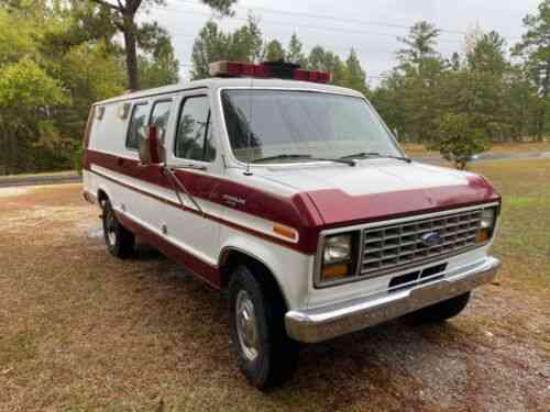 Ford E 350 Econoline Van Diesel Low Miles Southern Truck Used Classic Cars