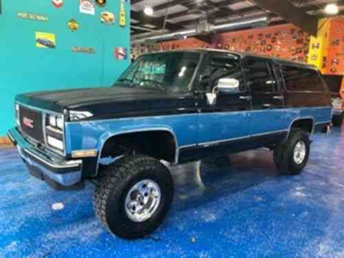 gmc suburban 1989 gmc suburban exterior color blue used classic cars gmc suburban 1989 gmc suburban