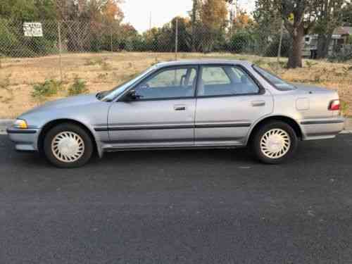 Acura Integra Gs 1990 Acura Integra Gs Auto 4 Cyl 1 8l Gray Used Classic Cars