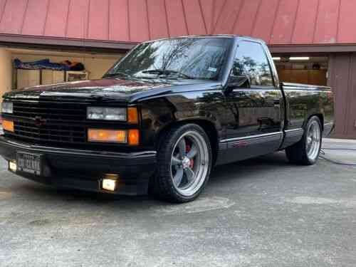 Chevrolet C1500 Pickup Black Rwd Automatic C1500 (1990): Used Classic Cars