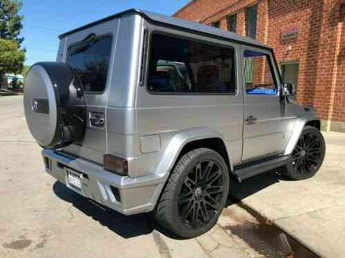 2 Door G Wagon 230ge Custom Body Kit 24 Rims Brabus Interior Hamann Lights