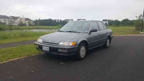 Honda Civic Lx (1990) I Am Selling My Honda Civic Lx: Used Classic Cars