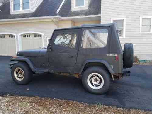 Jeep Wrangler (1990) Jeep Wrangler 5 Speed 4wd Normal: Used Classic Cars