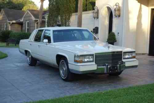 Cadillac Brougham Fleetwood (1991) Cadillac Fleetwood: Used Classic Cars