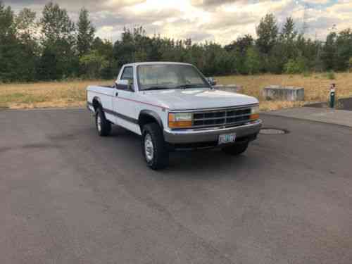 dodge dakota dodge dakota 4x4 low miles only 79 k 1991 used classic cars dodge dakota dodge dakota 4x4 low miles