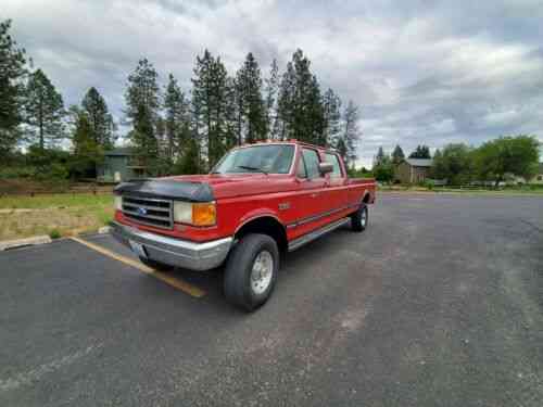 ford f350 xlt lariat 1991 ford f350 crewcab long bed 7 4 used classic cars carscoms com