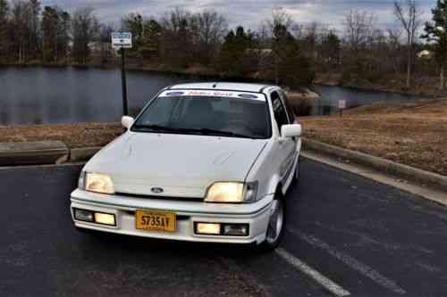 Ford Fiesta Rs Turbo Mk3 1991 The Fiesta Rs Turbo Was The Used Classic Cars