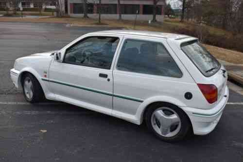 Ford Fiesta Rs Turbo Mk3 1991 The Fiesta Rs Turbo Was The Used Classic Cars