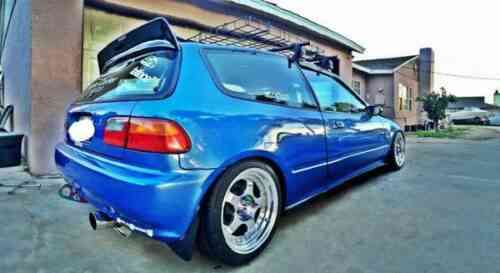 Honda Civic Dx Hatchback Eg 1 8l Vtec 4 Cylinder 1993 Honda Used Classic Cars