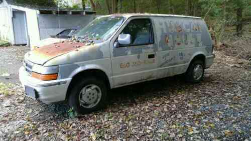 dodge caravan panel van