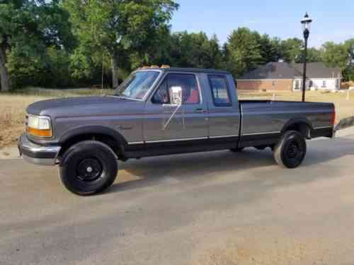 Ford F 250 Xlt 1993 19 93 Ford F 250 Xlt Diesel 7 3 Idi Long Used Classic Cars