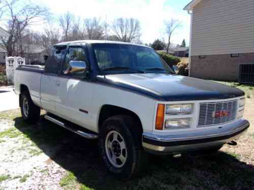 Gmc Sierra 1500 Sle Southern Comfort 1993 Up For Sale Is A Used