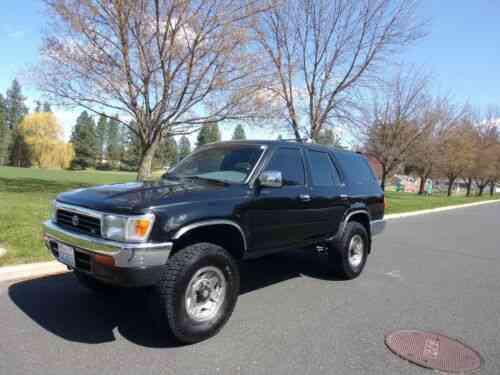 selling with no reserve 1993 toyota 4runner 4x4 sr5 v6 206k used classic cars selling with no reserve 1993 toyota