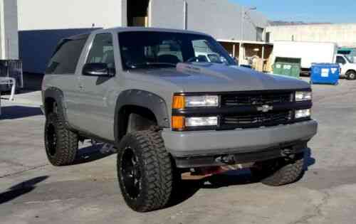 Chevy Blazer Factory 6 5 Turbo Diesel 4x4 1994