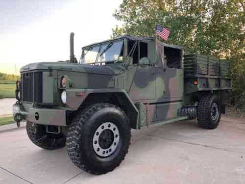 Am General Custom Crew Cab Military Truck M35a3 4x4 Bobbed Vans Suvs And Trucks Cars